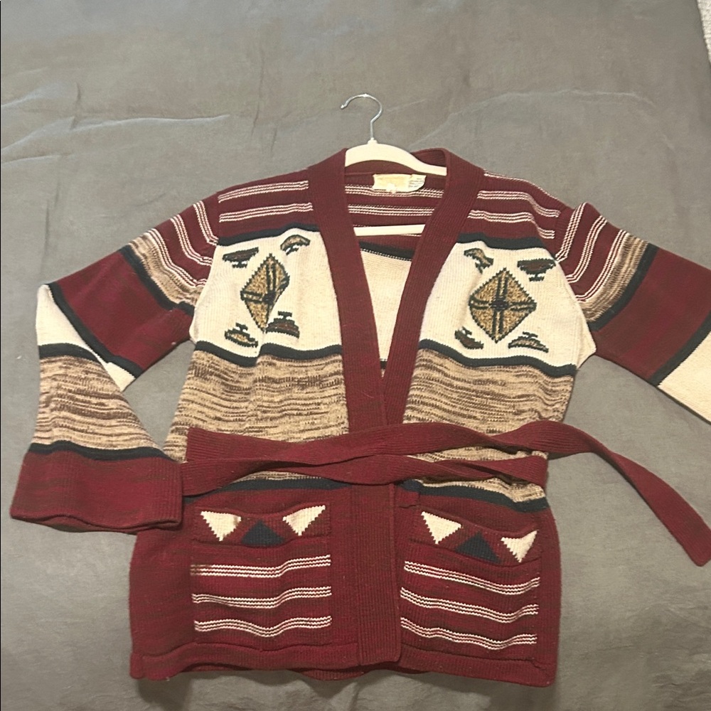Women's Multicolor Patterned Sweater